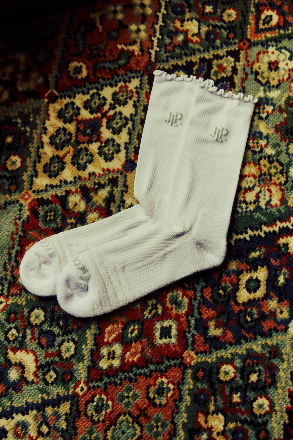 Ruffled Sport Socks Set of 3