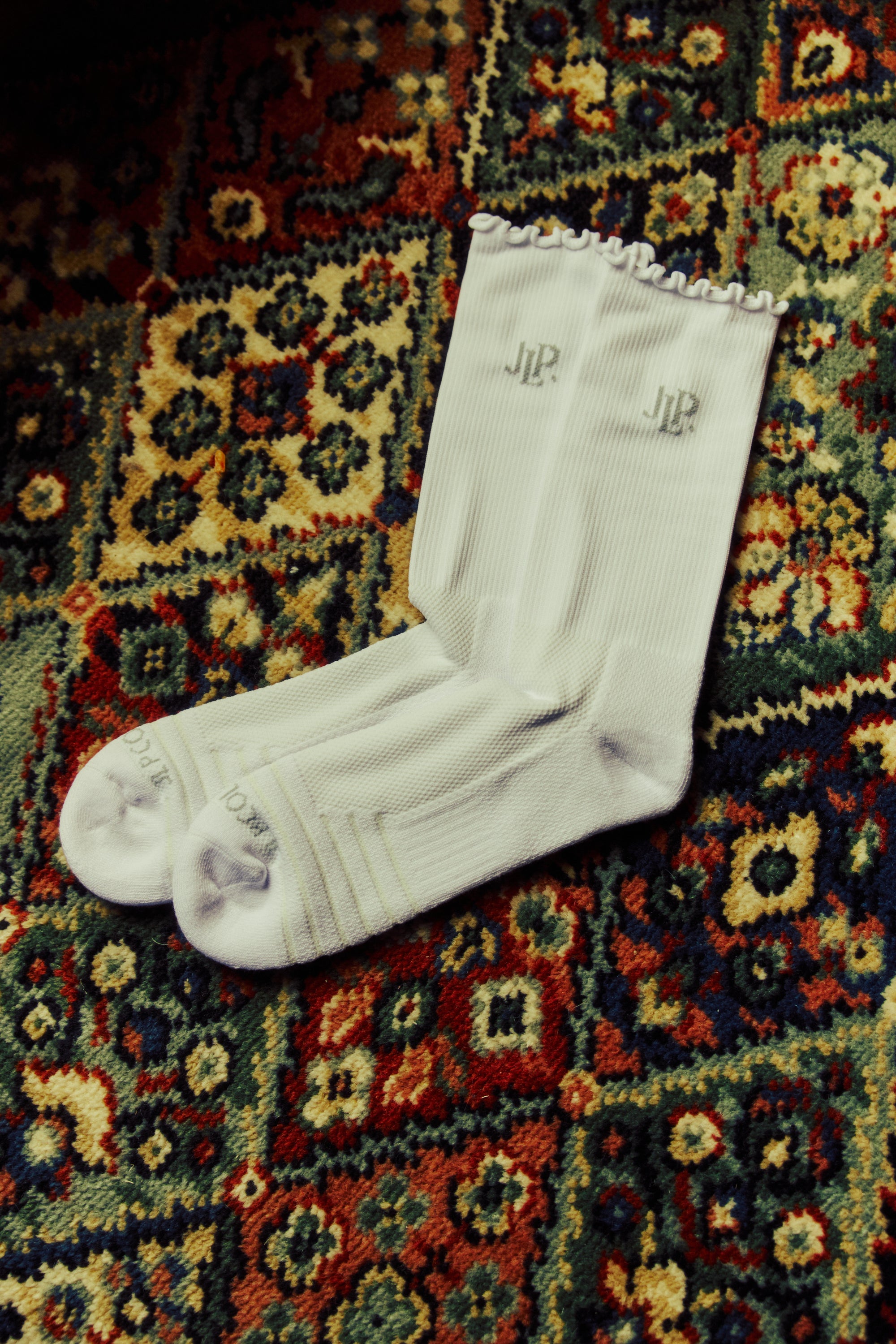 Ruffled Sport Socks Set of 3